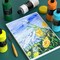 14-Color Large Acrylic Paint Set – 16.9 oz (500 ml) Non-Toxic, Multi-Surface Painting for Canvas, Wood, Rock, Ceramic, Leather, Fabric, Includes Color Wheel, for Kids & Adults